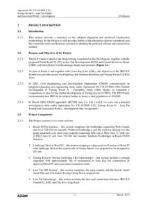 Agreement No. CE[removed]CE) Tseung Kwan O – Lam Tin Tunnel and Associated Works – Investigation EIA Report