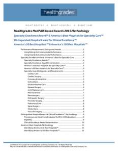 Microsoft Word - HealthgradesMedPARAwardsMethodology2015_Final.docx