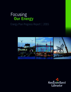 Focusing  Our Energy Energy Plan Progress Report | 2015