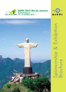 AIPPI 2015 Rio de Janeiro  Sponsorship & Exhibition Brochure  World Congress