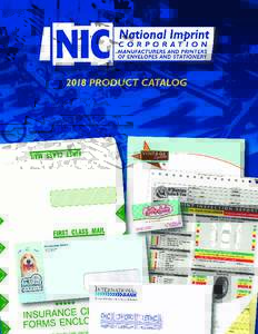 Thank you for choosing NIC as your business printing provider! With more than 25 years of experience and commitment to the distributor marketplace, NIC is your best source for any stock or custom envelopes, memo pads, c