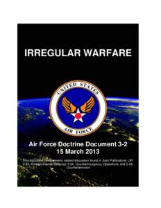 IRREGULAR WARFARE  Air Force Doctrine Document 3-2