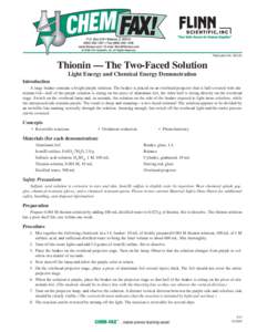 CF#0815 Thionin-The Two-Faced Solution-Rev