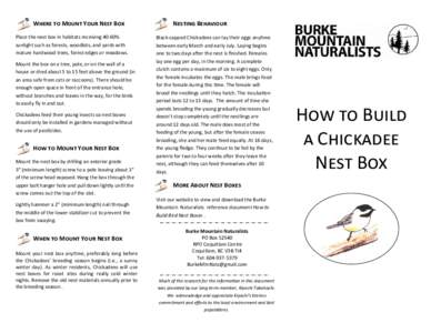 How to Build a Bird Nest Box Brochure v8.pub