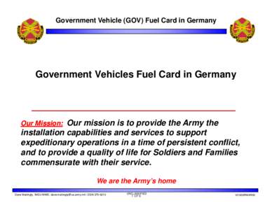 Microsoft PowerPoint - GOV Fuel Card BriefingCompatibility Mode]