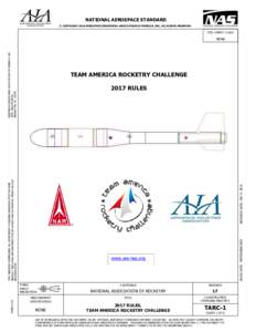 2017 Team America Rocketry Challenge Rules