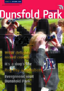 ISSUE 15 AUTUMNNEWSLETTER W&W delights record crowds