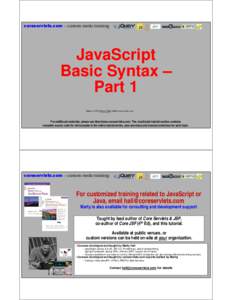 Microsoft PowerPoint - JavaScript-2-Basic-Syntax-1.pptx