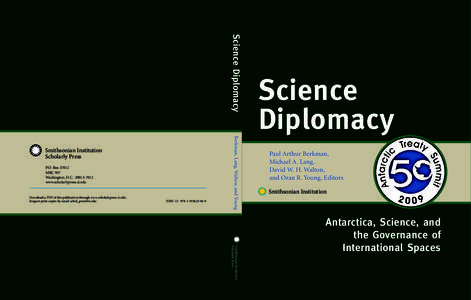 Science Diplomacy  P.O. Box[removed]MRC 957 Washington, D.C[removed]www.scholarlypress.si.edu