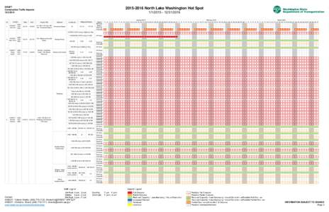 [removed]North Lake Washington Hot Spot Schedule