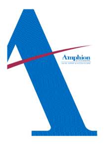Amphion Innovations develops and operates companies in the life sciences and medical technology sectors.