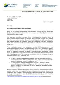 Letter from Sir Andrew Dilnot to Rt. Hon. Andy Burnham MP