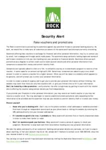 Microsoft WordROK Security alert - Fake vouchers and promotions.doc
