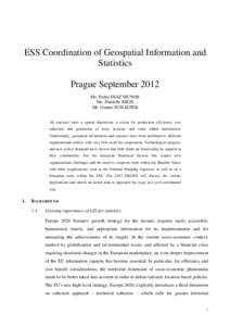 DGINS 2012 Paper of Eurostat