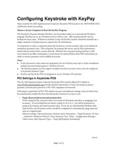 Configuring Keystroke with KeyPay