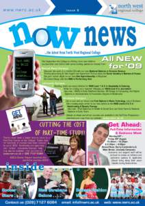 now news  www.nwrc.ac.uk issue 5