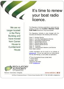 Broadcast law / Rescue equipment / Broadcasting / Telecommunications engineering / Terminology / Radio technology / Licenses / Beacons / Emergency position-indicating radiobeacon station / Amateur radio / Very high frequency / Call sign