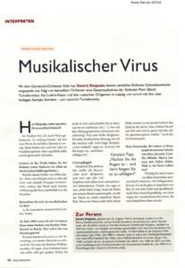 English version click here  June 2010 Musical Virus Dmitri Kitaenko has now recorded the complete Shostakovich symphonies with the Cologne
