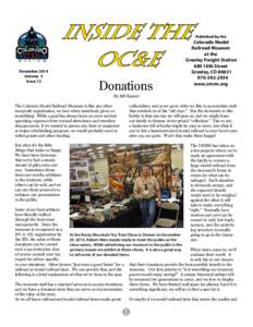 December 2014 Volume 5 Issue 12 Inside the OC&E