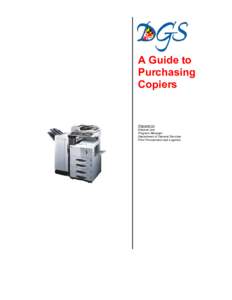 Microsoft Word - A Guide to Purchasing Copiers.doc