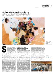 Science and society, an everyday commitment