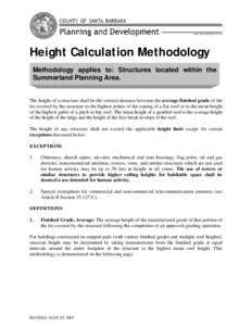 Microsoft Word - Height Calc Summary - Summerland.doc