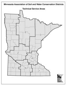 Minnesota Association of Soil and Water Conservation Districts Technical Service Areas 1  8