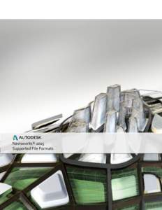 Autodesk Navisworks[removed]Supported formats and applications