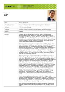 CV Name Sirirurg Songsivilai  Title (job position)