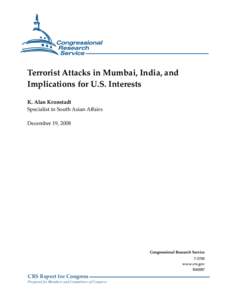 Microsoft Word - RL Mumbai terrorism.doc