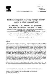 veterinary parasitology ELSEVIER Velerinary Parasitology322