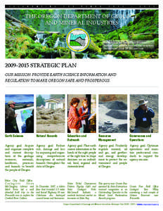 Oregon Department of Geology and Mineral Industries Strategic Plan[removed]
