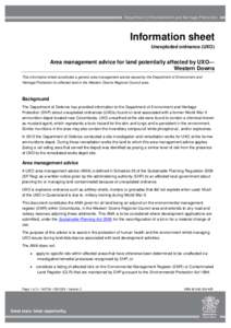 Microsoft Word - QPIF_EDOCS_n3050649_EM1228_Area_management_advice_for_land_potentially_affected_by_UXO_Western_Downs_FINAL