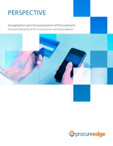 Googlization and Amazonization of Procurement