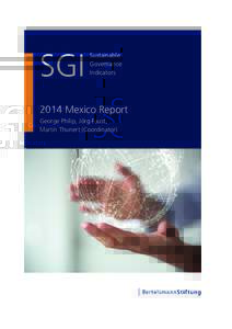 2014 Mexico Country Report | SGI Sustainable Governance Indicators