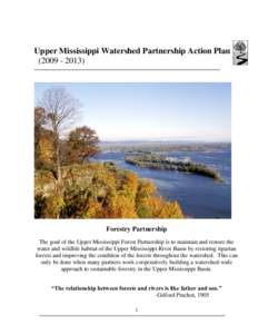 Upper Mississippi River Forestry Partnership