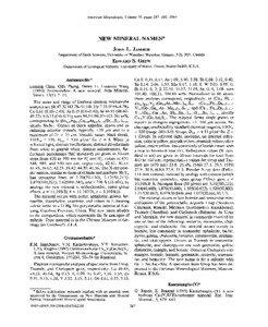 American Mineralogist,  Volume 79, pages[removed],