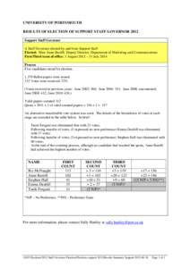 Microsoft Word - Results Summary Support