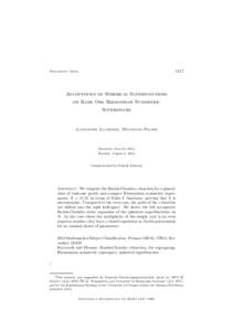 1317  Documenta Math. Asymptotics of Spherical Superfunctions on Rank One Riemannian Symmetric