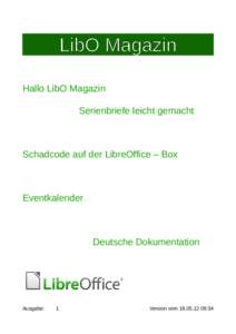 LibreOffice external Logo