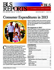 CE 2013 TableQuintiles of income before taxes: Average annual expenditures and characteristics PDF