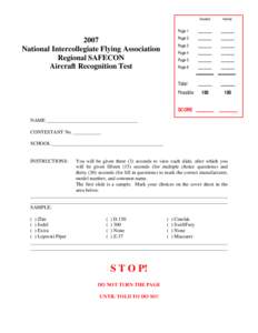 Publishing / Aviation / World Aircraft Information Files / Encodings / IATA aircraft type designator / International Air Transport Association