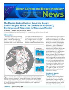 Science  Ocean Carbon and Biogeochemistry News