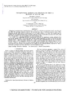 1986ApJS[removed]357B  THE AsTROPHYSICAL JOURNAL SUPPLEMENT SERIES, 60:[removed], 1986 January © 1986. The American Astronomical Society. All rights reserved. Printed in  U.S.A.