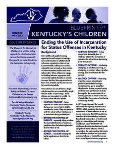 BLUEPRINT for UPDATED MAY 2012 KENTUCKY’S CHILDREN