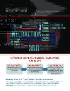 Convergent Marketing Platform  Streamline Your Entire Customer Engagement End to End From DATA