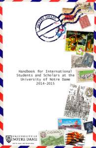 Handbook for International Students and Scholars at the University of Notre Dame  Handbook for International Students and Scholars