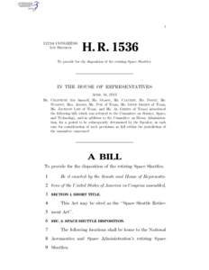 I  112TH CONGRESS 1ST SESSION  H. R. 1536