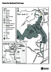Dularcha National Park map Legend oad yR Bra