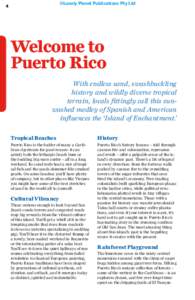 ©Lonely Planet Publications Pty Ltd  4 Welcome to Puerto Rico